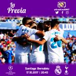 Previa Real Madrid-Tottenham: A por el liderato del grupo Previa Real Madrid-Tottenham: A por el liderato del grupo