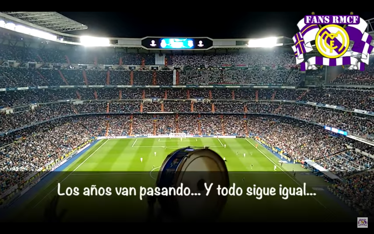 Nueva canción de la GRADA FANS: Los años van pasando