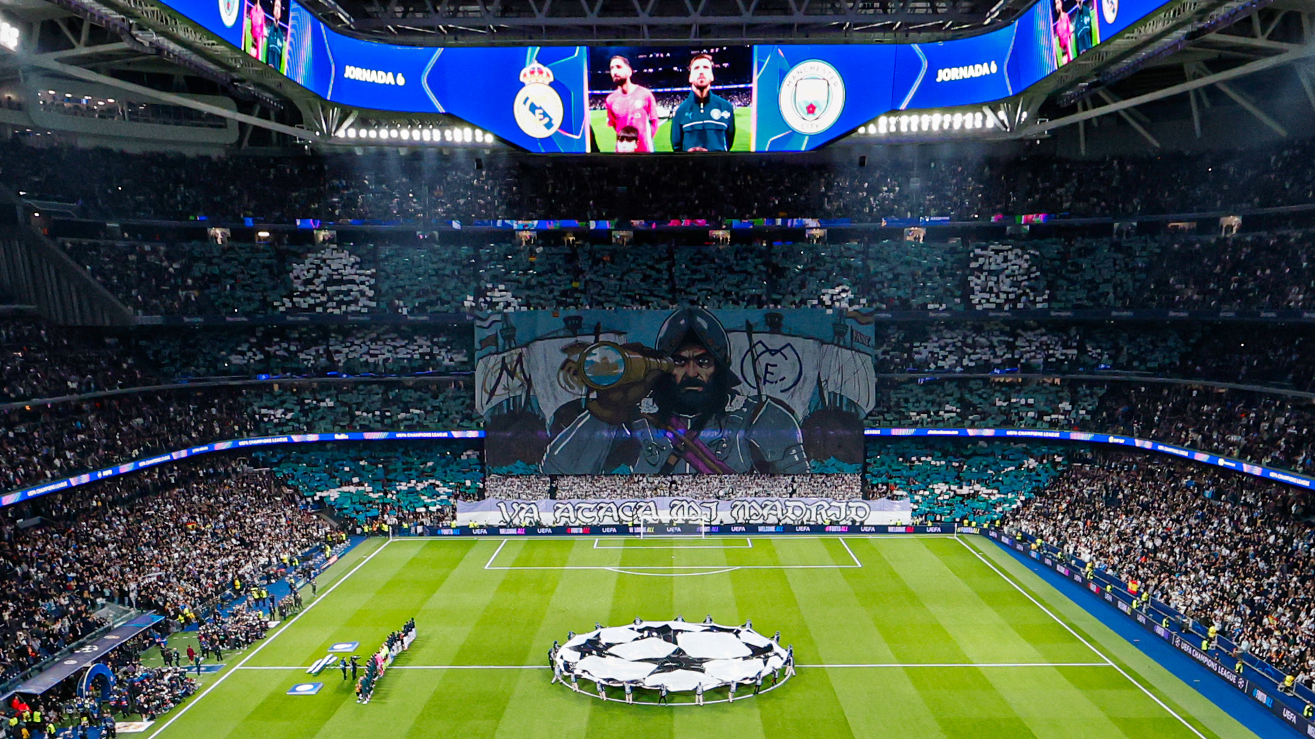 Tifo Real Madrid C.F. – Manchester City F.C.